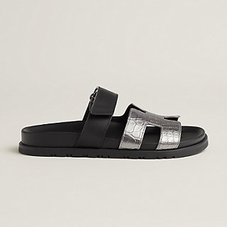 Chypre sandal - Grey | Hermès USA